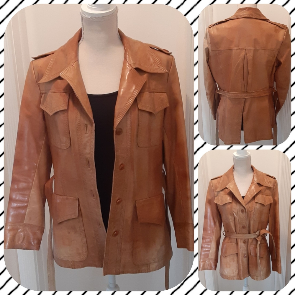 VINTAGE LEATHER JACKET